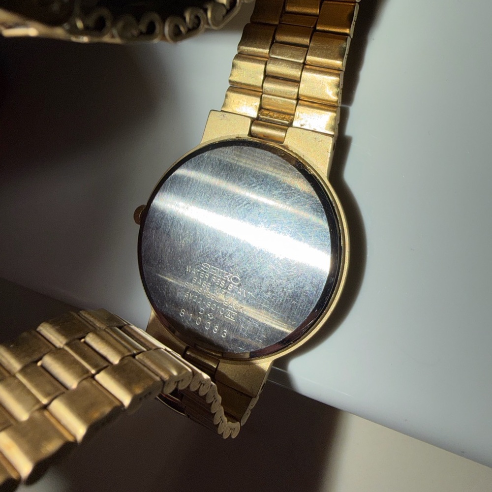 Seiko Gold watch - Picture 2 of 2
